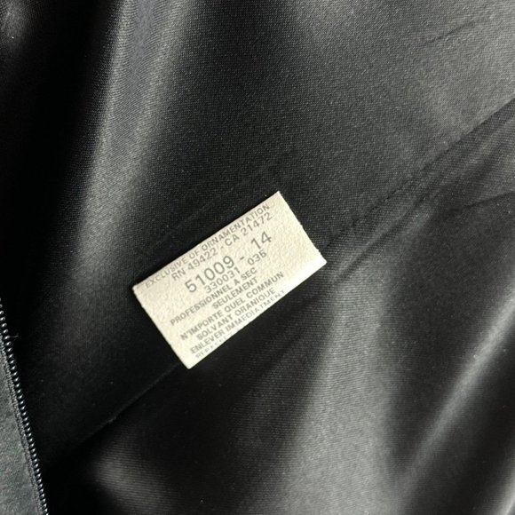 Vtg 90s y2k Jessica McClintock Black Pink Strapless Fairy Prom Dress Size 4 - Picture 3 of 8